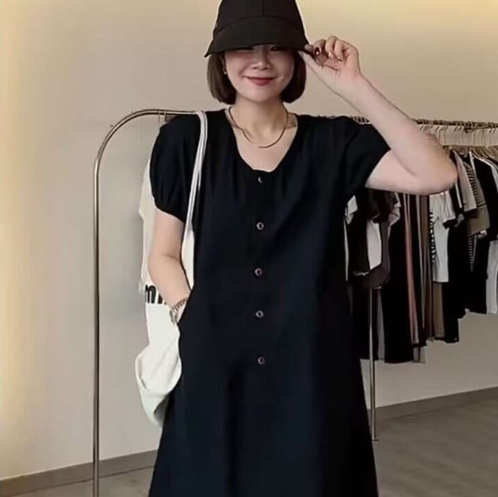 ナチュラルふんわりチュニックワンピース