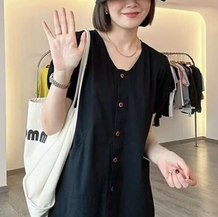 ナチュラルふんわりチュニックワンピース
