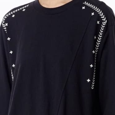 刺繍デザイン チュニックワンピース