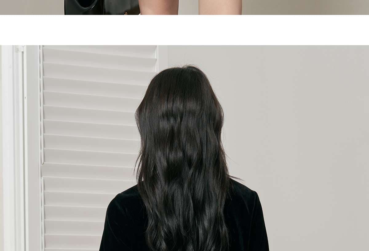 ボタン付きベロアチュニックワンピース