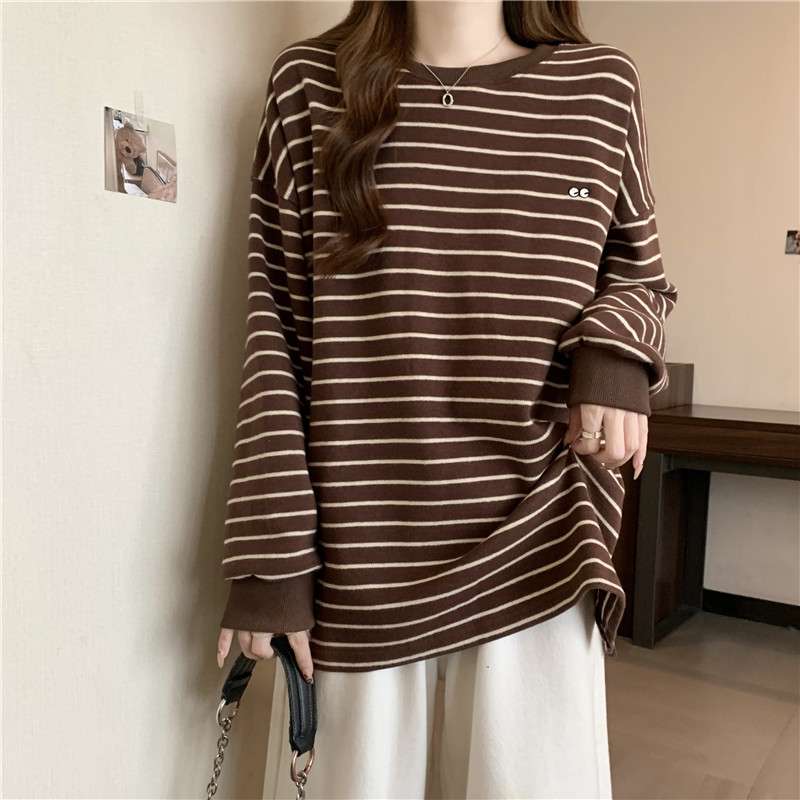 ゆったりストライプチュニック